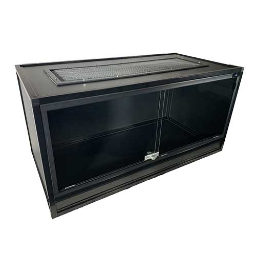 custom reptile habitat Essential 4 PVC & Aluminum Enclosure - 48 L x 24 W x 24 H