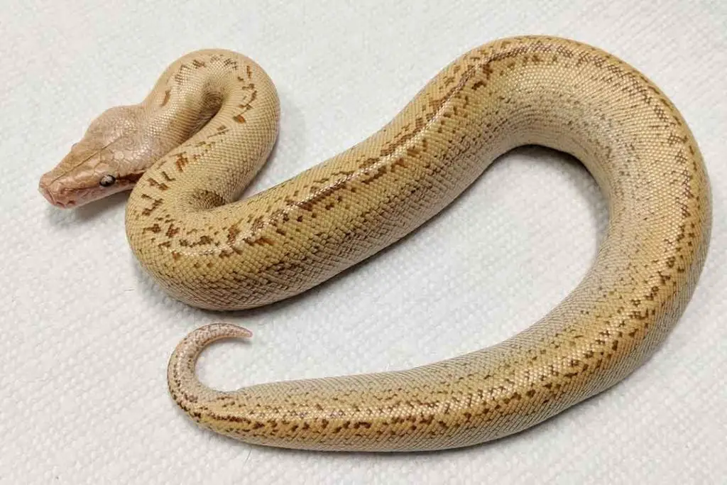 electrostatic blood python morph