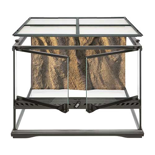 Exo Terra Short All Glass Terrarium, 18 by 18 by 12-Inch
