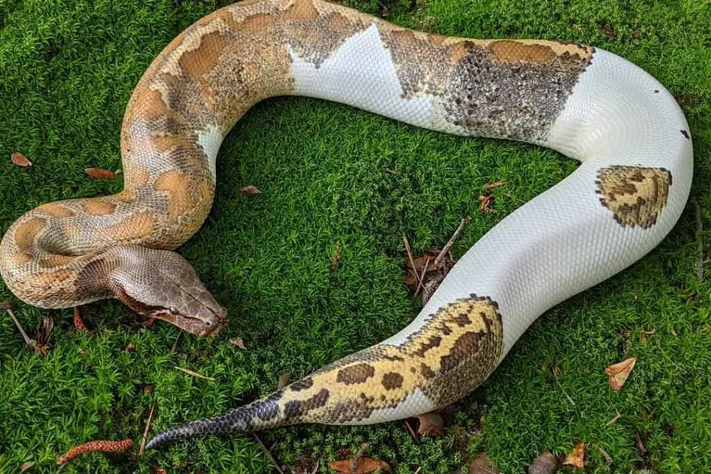 pied blood python