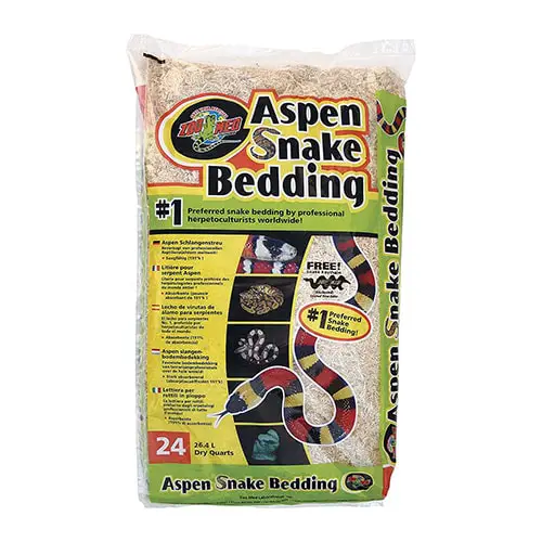 zoomed aspen snake bedding